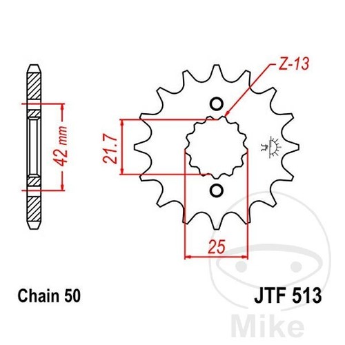 Sprocket for kawasaki gpx - gpx, 750