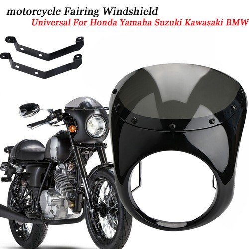Motorcycle headlight retro - 7",
