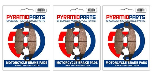 Front rear brake pads 3 - rear,