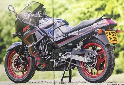 Kawasaki gpx750r 4 pages - kawasaki,