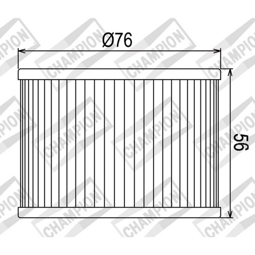 Oil filter champion cof301 - oil,