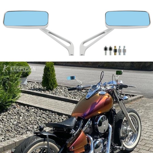 Pair silver side mirrors for - side,